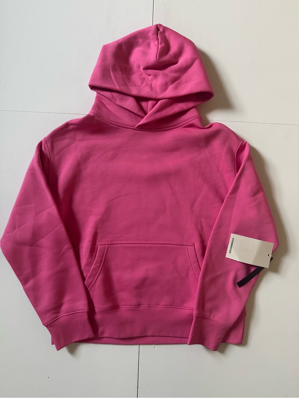 Starbucks Bearista Women's Pink Pullover Hoodie